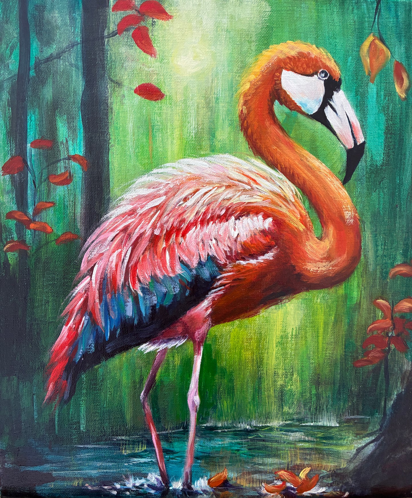 Flamingo flare