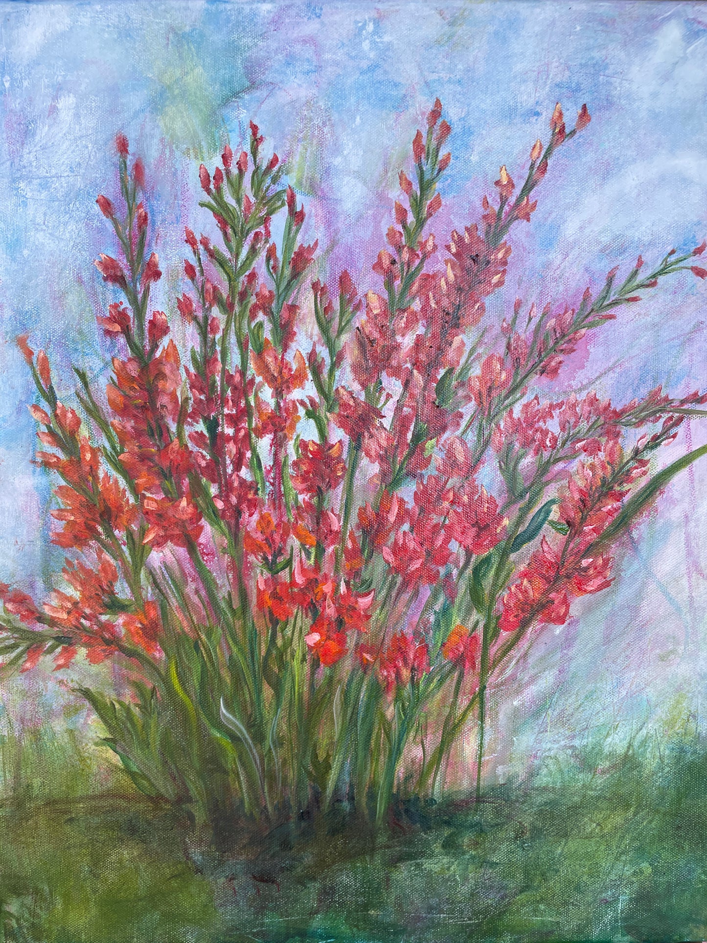 Gaiety of Gladiolus - original
