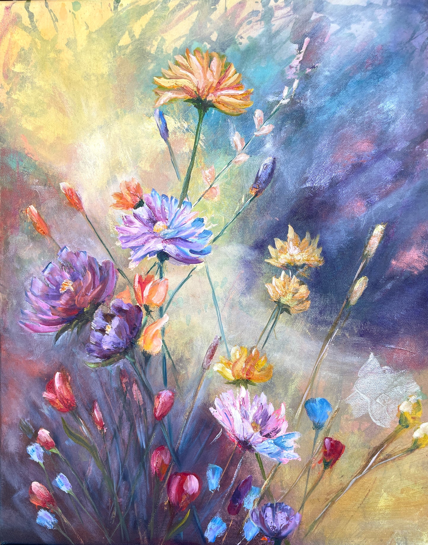Wild Flowers in Bloom - original
