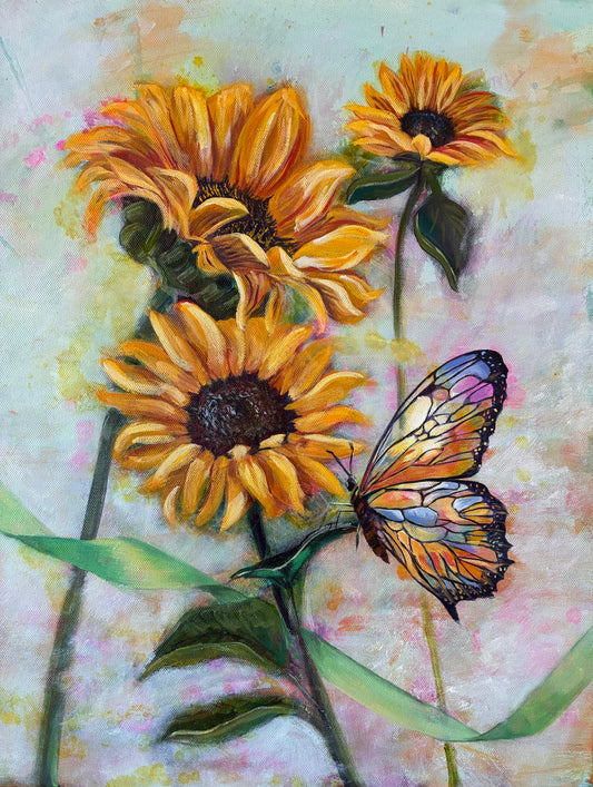 Golden Petals of Grace