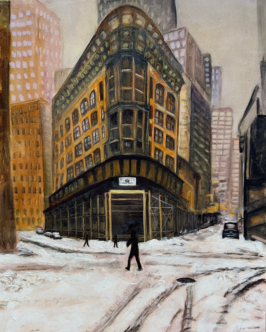 Winter Day in the City - original